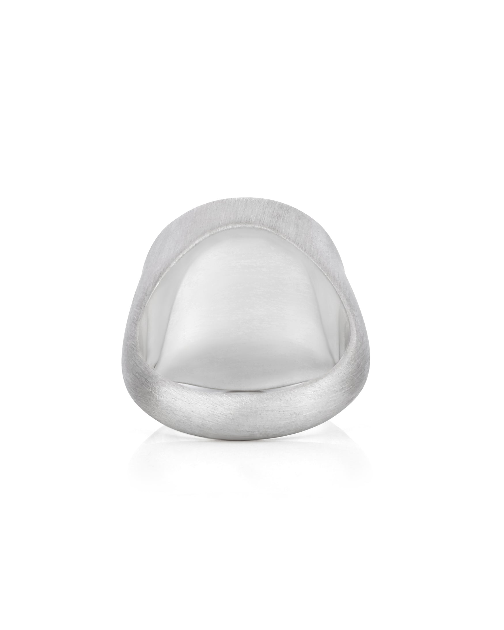 Acorn and Oak Leaf Silver Signet Ring Nature-Inspired