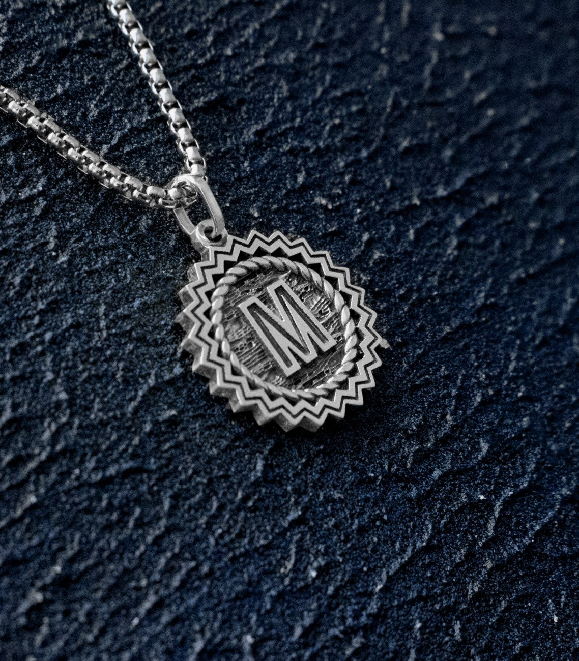 Sun and Letter Necklace for Men – Gift of Light & Legacy