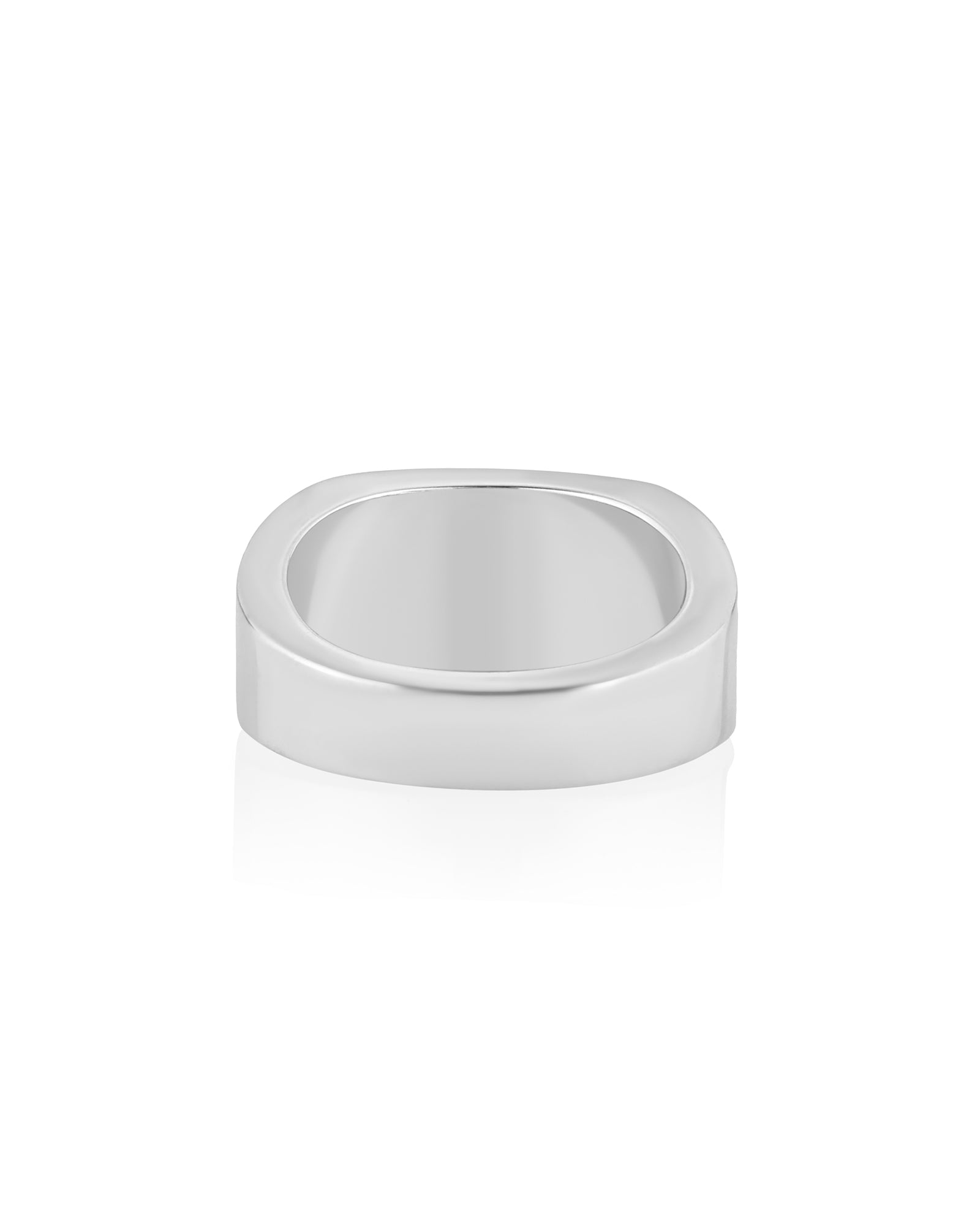 Chess Ring Sterling Silver Signet Mid Century inspired