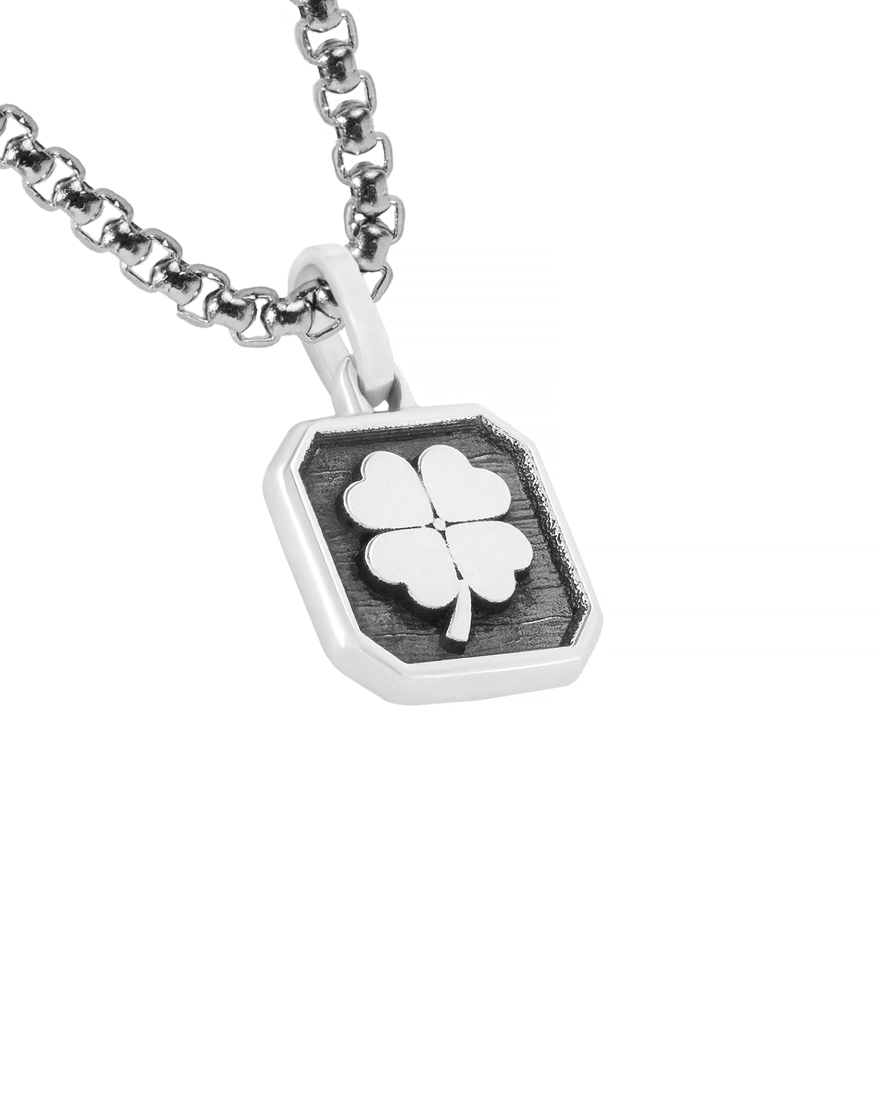 Four Leaf Clover Amulet Necklace Symbol of Luck