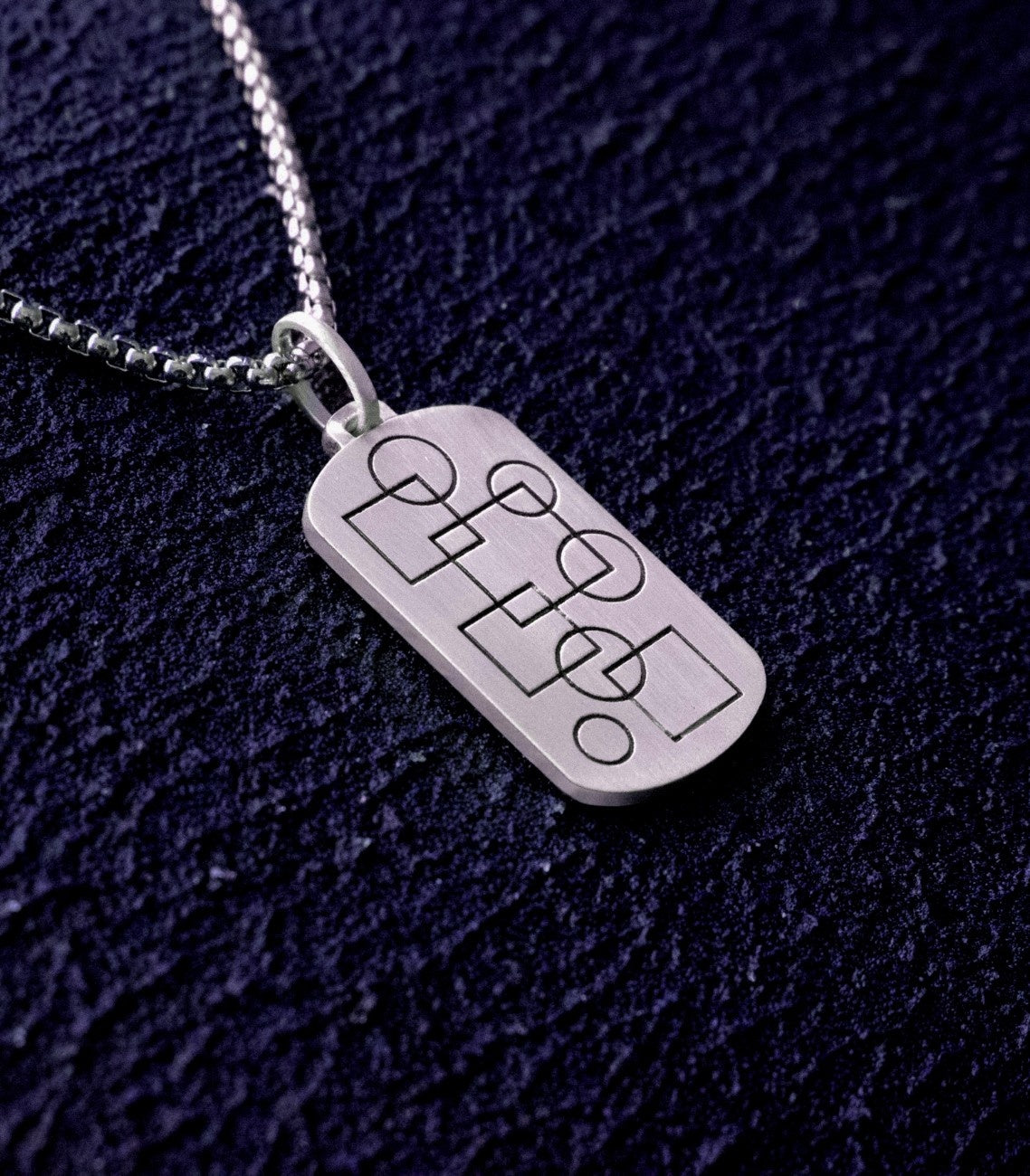 Geometry Pendant Necklace for Men – Gift for Thinkers